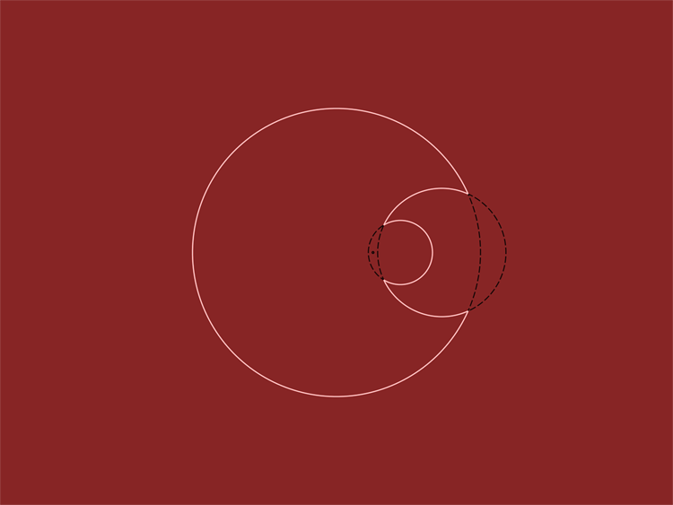 Colour Projections - circles 3
